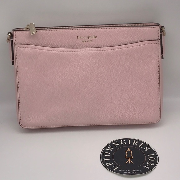 kate spade Handbags - KATE SPADE New York Margaux Medium Pink Leather Convertible Crossbody Bag   NWOT